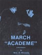 March Academe Concert Band sheet music cover